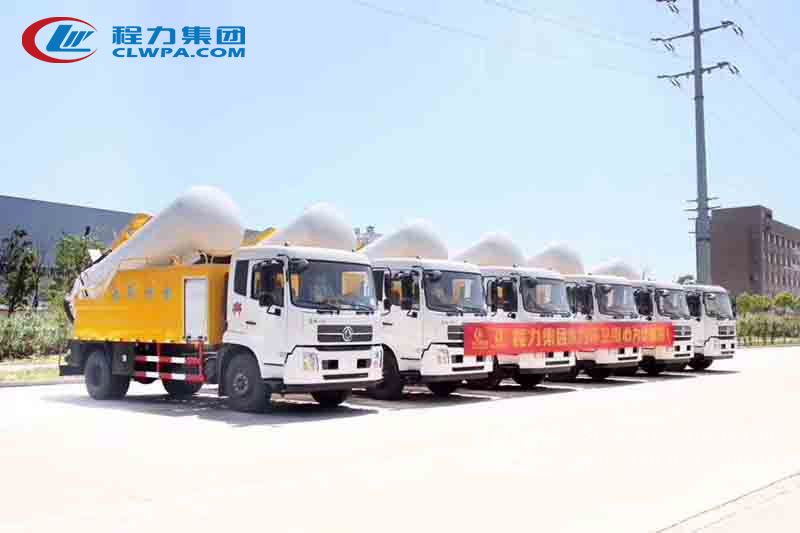 程力汽車(chē)集團(tuán)高端環(huán)衛(wèi)車(chē)廠